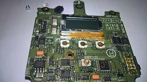 old motherboard