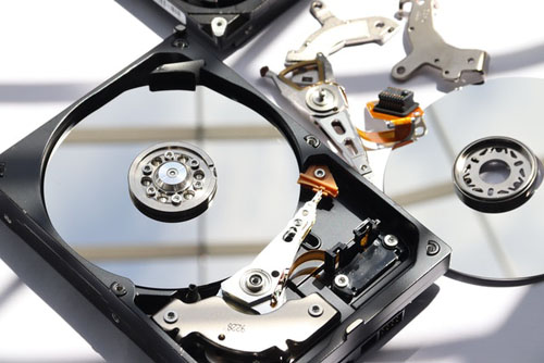 Dismantled Hard Disk Drive