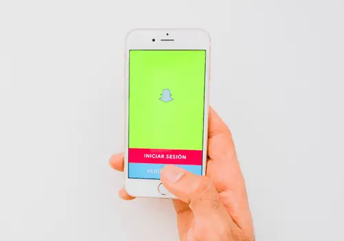 Person Creating A New Login Credentials For Snapchat