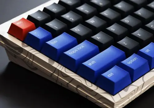 Blue Keys Mechanical Keyboard