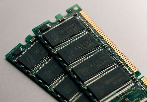 Two RAM Memory Circuit Boards