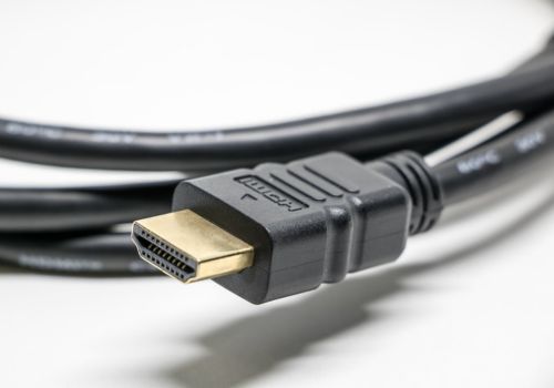 Black HDMI Cable