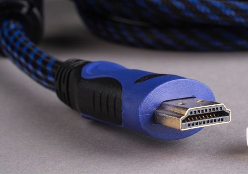 Blue HDMI Cable
