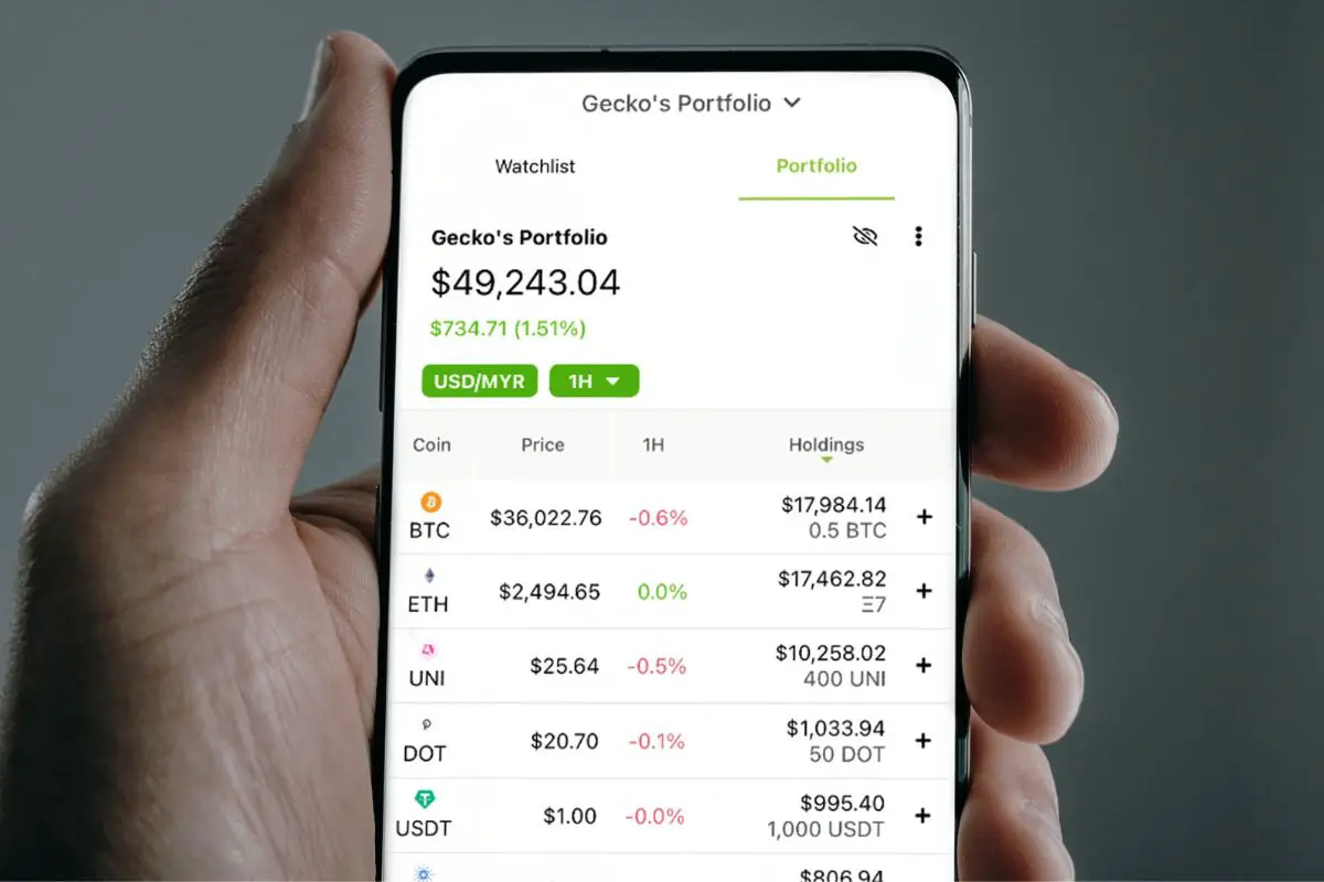 Financial App Account Summary Screen