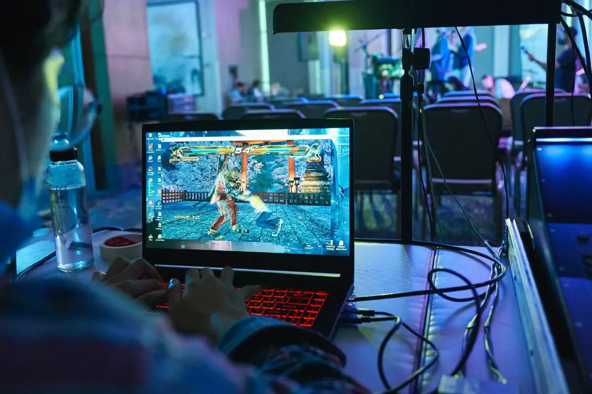 Man Playing Live PC Games