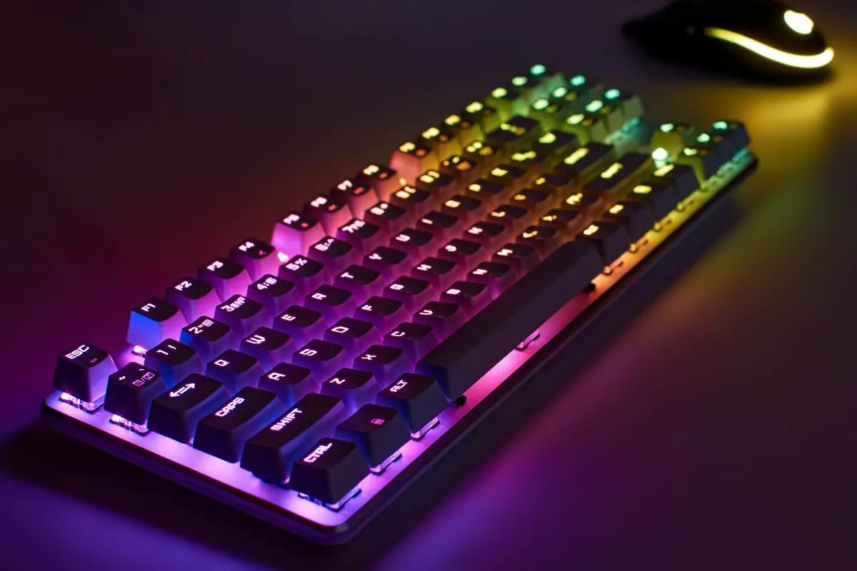 Mechanical Keyboard with RGB Lights