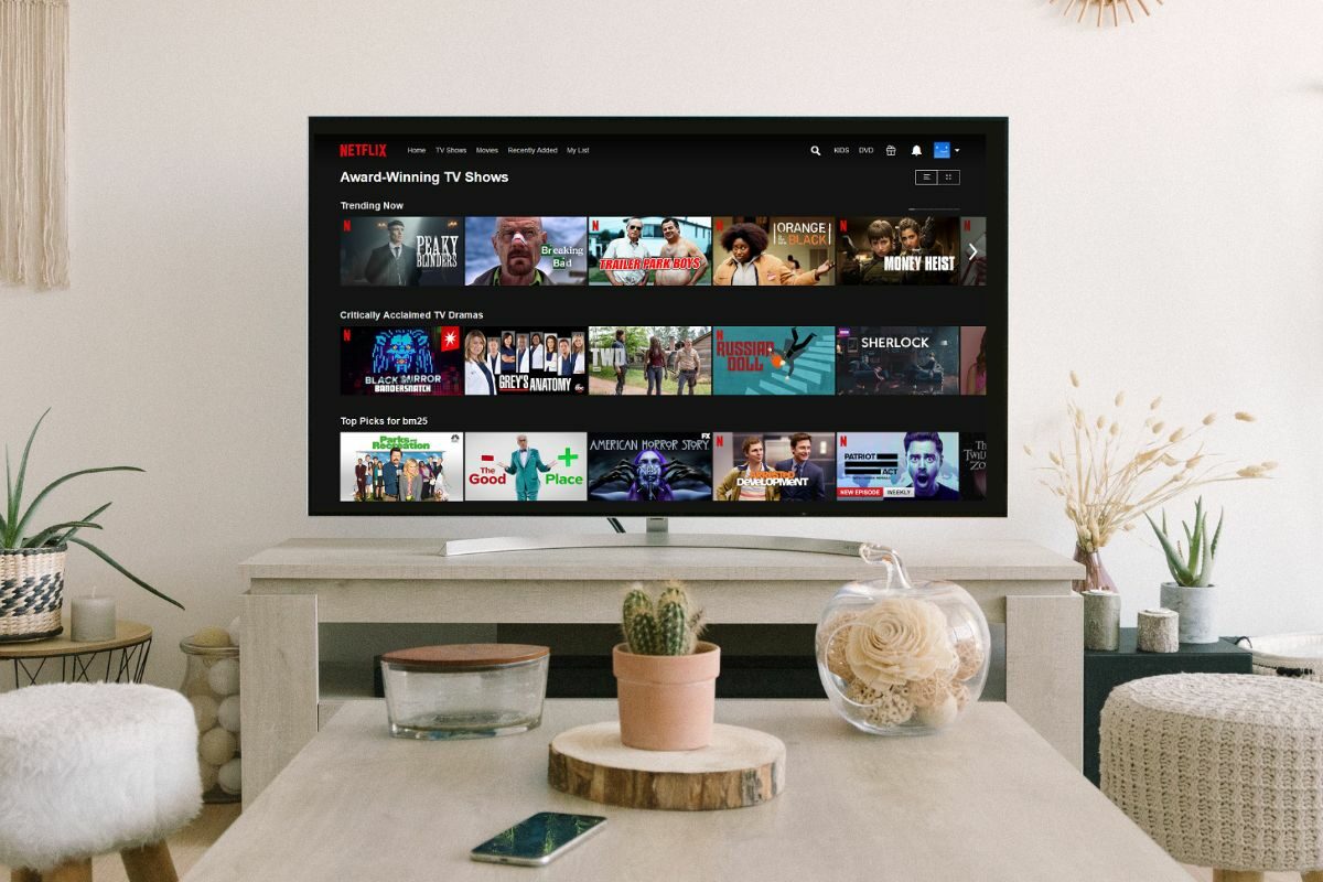 Smart TV Streaming Netflix