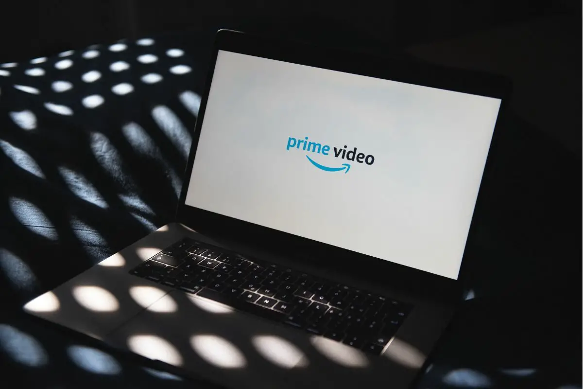 Streaming Prime Video on Laptop